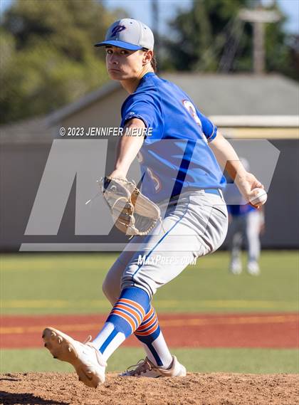 Thumbnail 2 in CIF NCS Div 4 Playoff First Round St. Joseph Notre Dame vs. Fremont Christian photogallery.