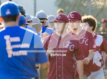 Thumbnail 1 in CIF NCS Div 4 Playoff First Round St. Joseph Notre Dame vs. Fremont Christian photogallery.