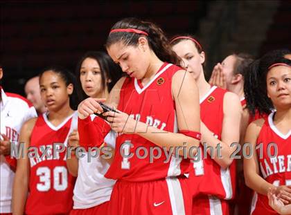 Thumbnail 1 in Carondelet vs. Mater Dei (CIF State D2 Final) photogallery.