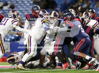Thumbnail 2 in Albion vs. Western New York Maritime Charter/Health Sciences (Section 6 Class B Final) photogallery.