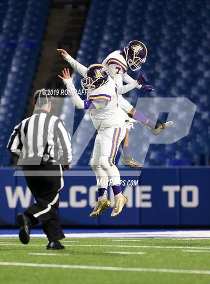 Thumbnail 3 in Albion vs. Western New York Maritime Charter/Health Sciences (Section 6 Class B Final) photogallery.