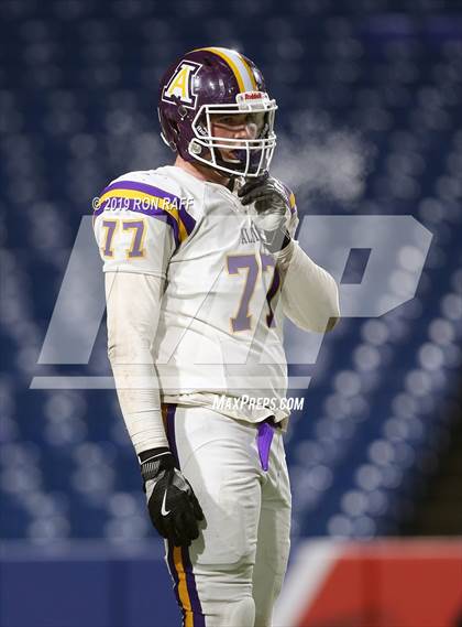 Thumbnail 3 in Albion vs. Western New York Maritime Charter/Health Sciences (Section 6 Class B Final) photogallery.
