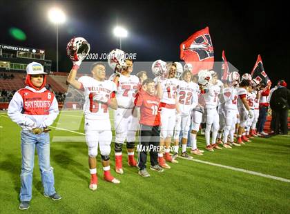 Thumbnail 2 in McCamey vs. Wellington (UIL 2A Quarterfinal) photogallery.