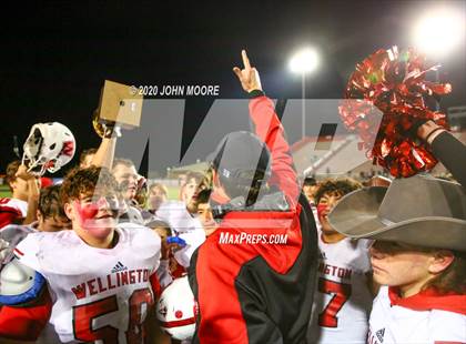 Thumbnail 2 in McCamey vs. Wellington (UIL 2A Quarterfinal) photogallery.
