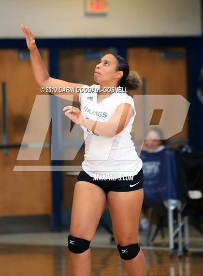 Thumbnail 2 in White Oak vs Dixon (Joseph L. Beasley Spikefest) photogallery.
