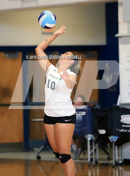 Thumbnail 1 in White Oak vs Dixon (Joseph L. Beasley Spikefest) photogallery.