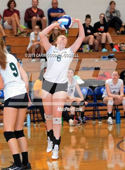 Thumbnail 2 in White Oak vs Dixon (Joseph L. Beasley Spikefest) photogallery.