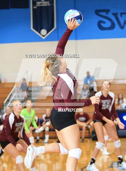 Thumbnail 2 in White Oak vs Dixon (Joseph L. Beasley Spikefest) photogallery.