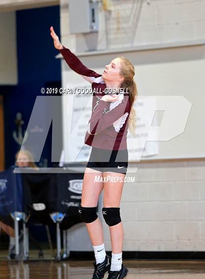 Thumbnail 3 in White Oak vs Dixon (Joseph L. Beasley Spikefest) photogallery.