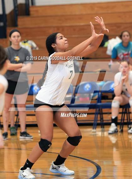Thumbnail 3 in White Oak vs Dixon (Joseph L. Beasley Spikefest) photogallery.
