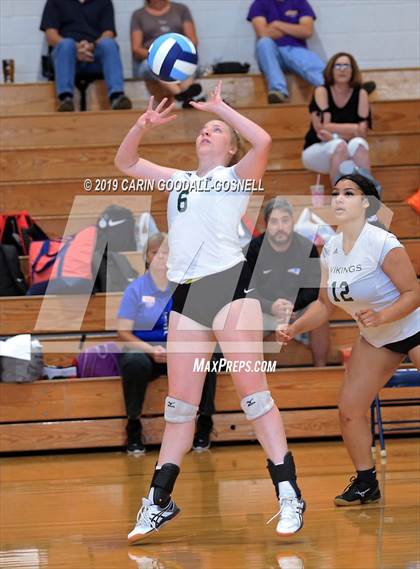 Thumbnail 2 in White Oak vs Dixon (Joseph L. Beasley Spikefest) photogallery.