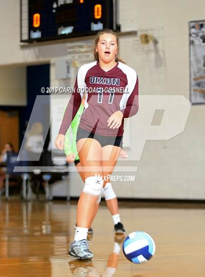 Thumbnail 3 in White Oak vs Dixon (Joseph L. Beasley Spikefest) photogallery.