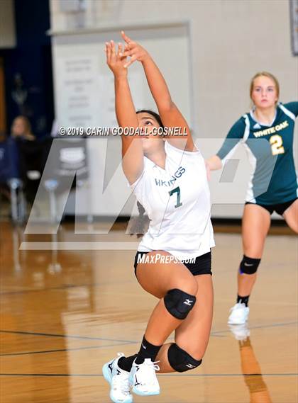 Thumbnail 3 in White Oak vs Dixon (Joseph L. Beasley Spikefest) photogallery.