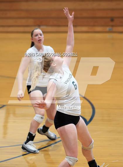 Thumbnail 1 in White Oak vs Dixon (Joseph L. Beasley Spikefest) photogallery.