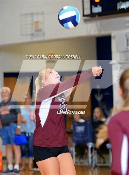 Thumbnail 1 in White Oak vs Dixon (Joseph L. Beasley Spikefest) photogallery.