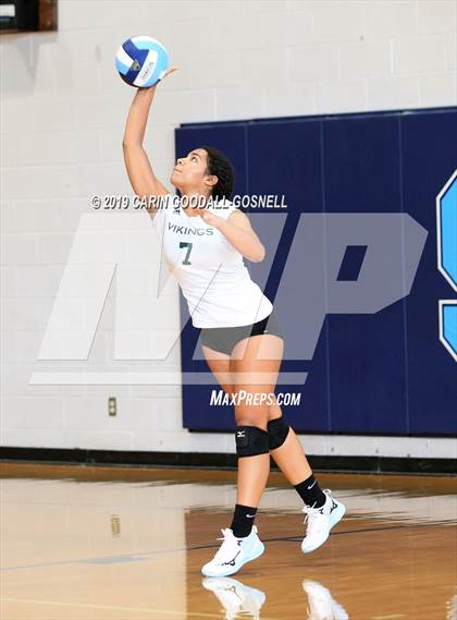 Thumbnail 1 in White Oak vs Dixon (Joseph L. Beasley Spikefest) photogallery.