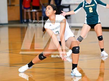 Thumbnail 3 in White Oak vs Dixon (Joseph L. Beasley Spikefest) photogallery.