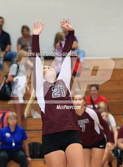 Thumbnail 3 in White Oak vs Dixon (Joseph L. Beasley Spikefest) photogallery.