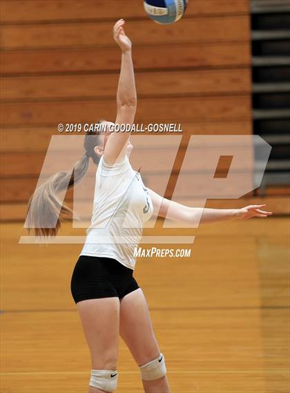 Thumbnail 2 in White Oak vs Dixon (Joseph L. Beasley Spikefest) photogallery.
