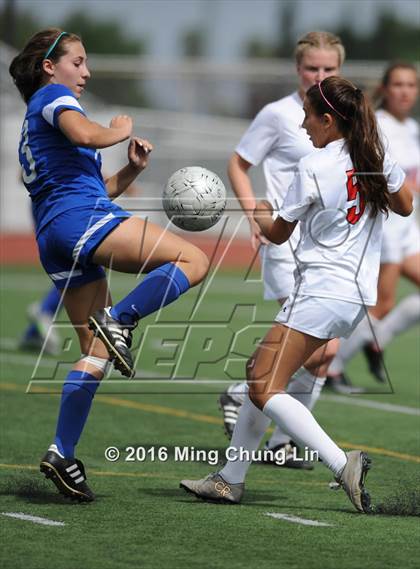 Thumbnail 3 in Grace Brethren vs. The Webb Schools (CIF SS D7 Final) photogallery.