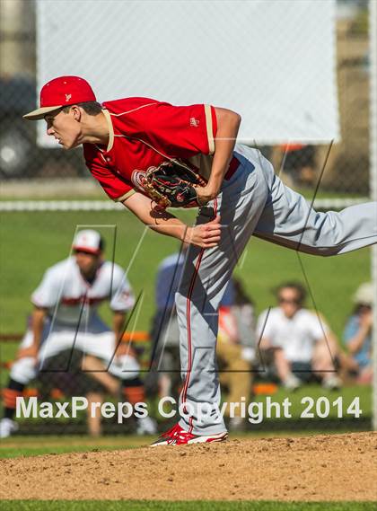 Thumbnail 1 in Orange Lutheran vs. Huntington Beach photogallery.