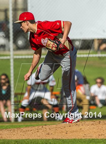 Thumbnail 3 in Orange Lutheran vs. Huntington Beach photogallery.