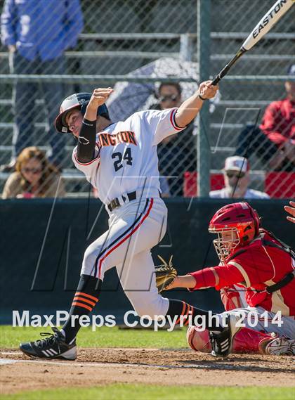Thumbnail 1 in Orange Lutheran vs. Huntington Beach photogallery.