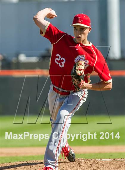 Thumbnail 1 in Orange Lutheran vs. Huntington Beach photogallery.