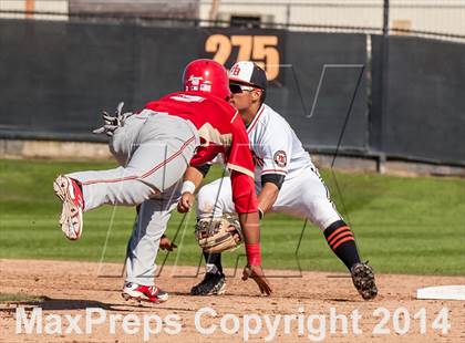 Thumbnail 1 in Orange Lutheran vs. Huntington Beach photogallery.