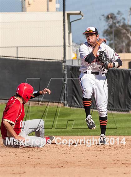 Thumbnail 1 in Orange Lutheran vs. Huntington Beach photogallery.