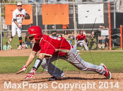 Thumbnail 2 in Orange Lutheran vs. Huntington Beach photogallery.
