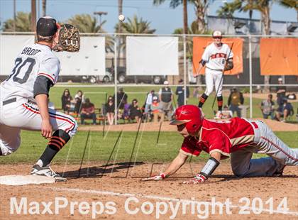 Thumbnail 1 in Orange Lutheran vs. Huntington Beach photogallery.