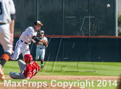 Thumbnail 1 in Orange Lutheran vs. Huntington Beach photogallery.