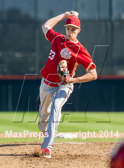 Thumbnail 3 in Orange Lutheran vs. Huntington Beach photogallery.