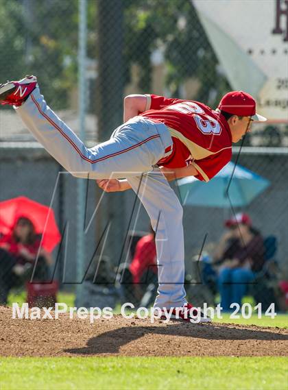 Thumbnail 1 in Orange Lutheran vs. Huntington Beach photogallery.