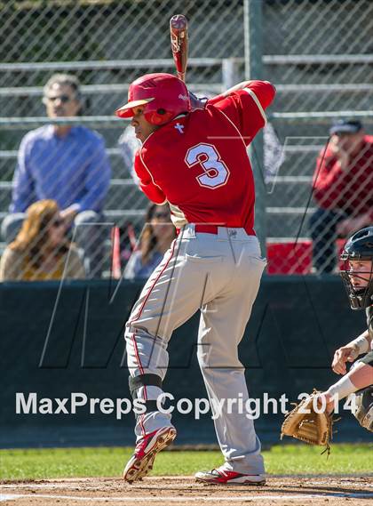 Thumbnail 1 in Orange Lutheran vs. Huntington Beach photogallery.