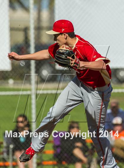 Thumbnail 1 in Orange Lutheran vs. Huntington Beach photogallery.