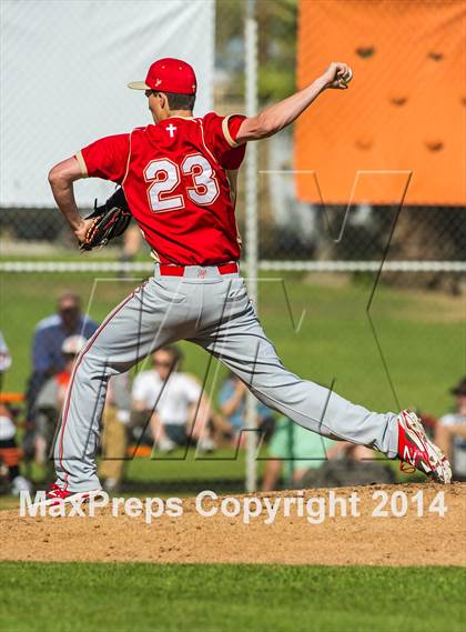 Thumbnail 2 in Orange Lutheran vs. Huntington Beach photogallery.