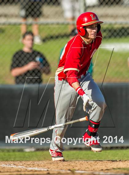 Thumbnail 1 in Orange Lutheran vs. Huntington Beach photogallery.