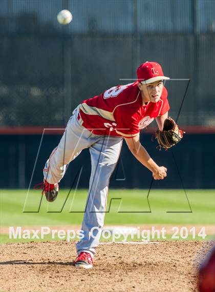 Thumbnail 2 in Orange Lutheran vs. Huntington Beach photogallery.