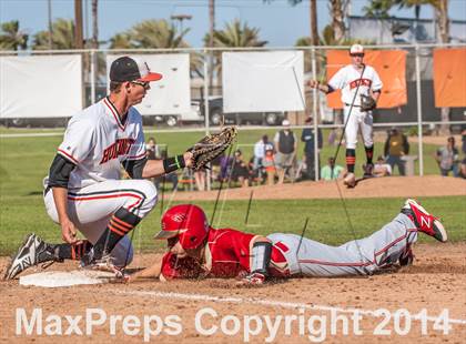 Thumbnail 2 in Orange Lutheran vs. Huntington Beach photogallery.