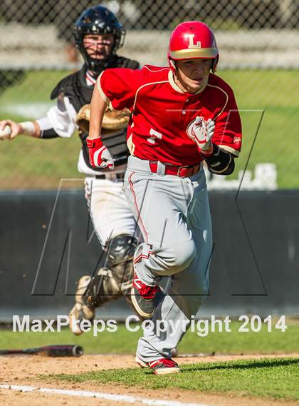 Thumbnail 1 in Orange Lutheran vs. Huntington Beach photogallery.