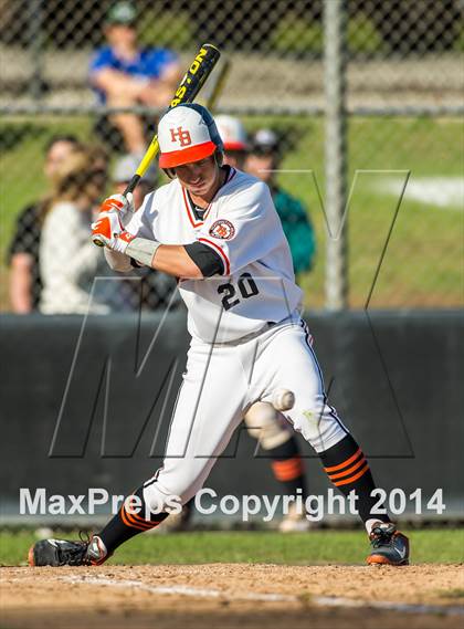 Thumbnail 1 in Orange Lutheran vs. Huntington Beach photogallery.