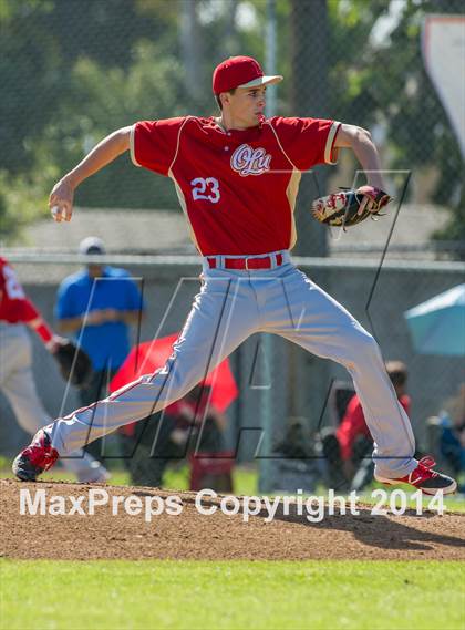 Thumbnail 2 in Orange Lutheran vs. Huntington Beach photogallery.