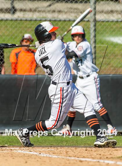 Thumbnail 1 in Orange Lutheran vs. Huntington Beach photogallery.