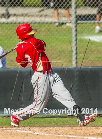 Thumbnail 3 in Orange Lutheran vs. Huntington Beach photogallery.