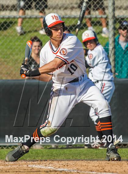 Thumbnail 3 in Orange Lutheran vs. Huntington Beach photogallery.