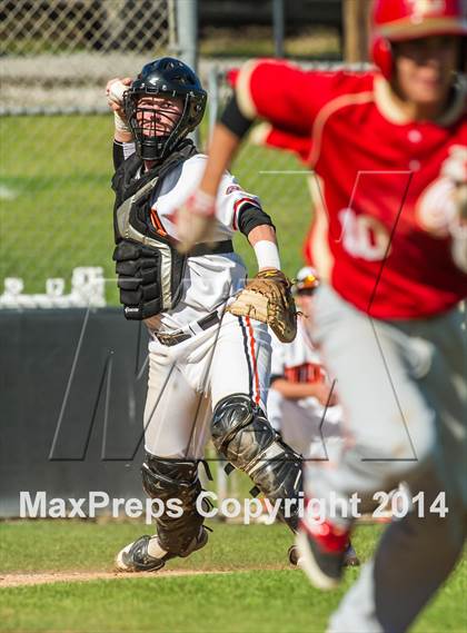 Thumbnail 1 in Orange Lutheran vs. Huntington Beach photogallery.