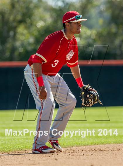 Thumbnail 3 in Orange Lutheran vs. Huntington Beach photogallery.