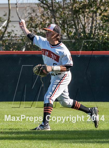 Thumbnail 1 in Orange Lutheran vs. Huntington Beach photogallery.